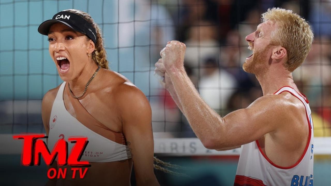 AVP Stars Chase Budinger, Brandie Wilkerson Destroy TMZ Staffers In Volleyball Match | TMZ TV