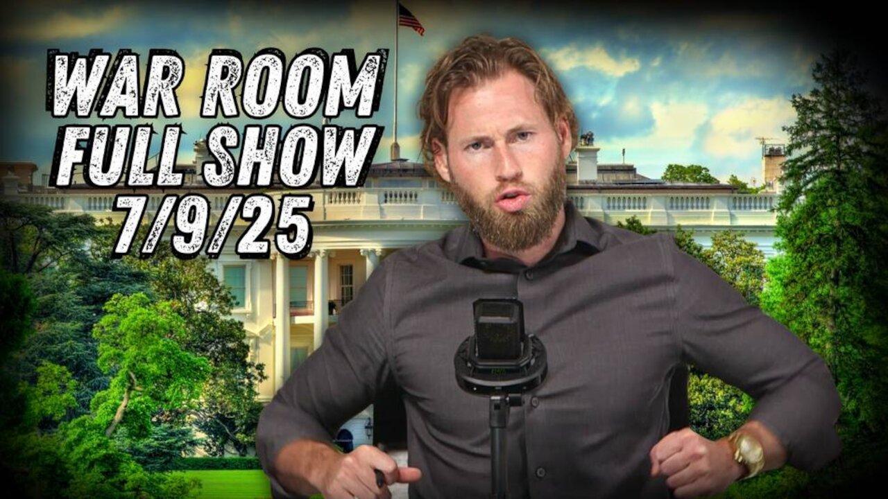 WAR ROOM WITH OWEN SHROYER - 7/9/2025: After Epstein Cover-Up, White House Gives Netanyahu A King’s Treatment and Vows to Figh