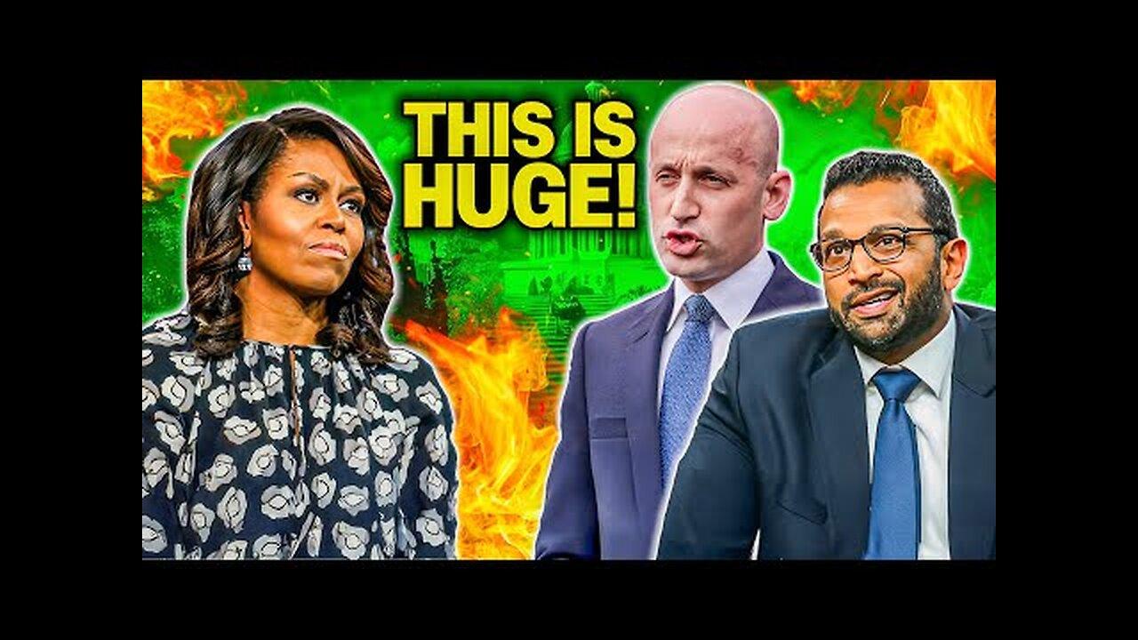 BOOM: Kash Patel & Stephen Miller Drop DEVASTATING Evidence on Michelle Obama — America STUNNED!