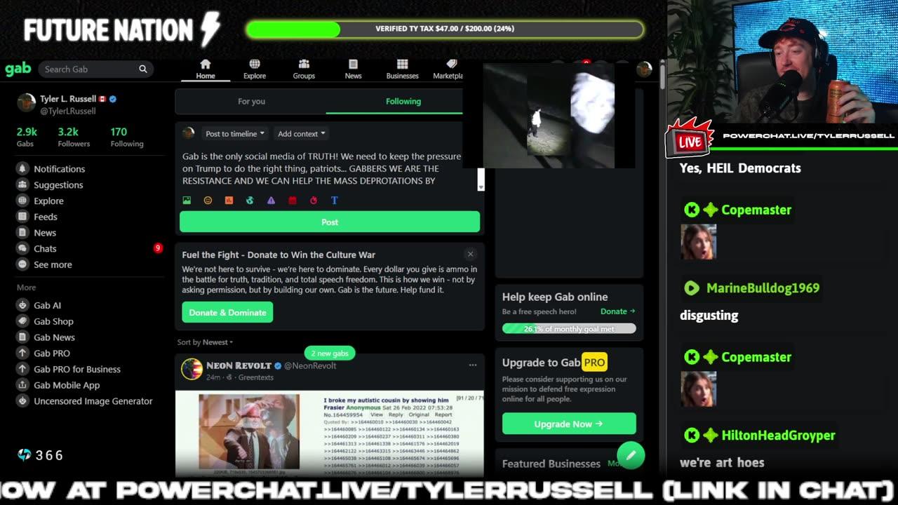 BURNING MY MAGA HAT? CANDACE OWENS AMBUSH? VERIFIED ON KICK! "PEAK" COOP W/ FRIENDS LATER! THURZ YAP