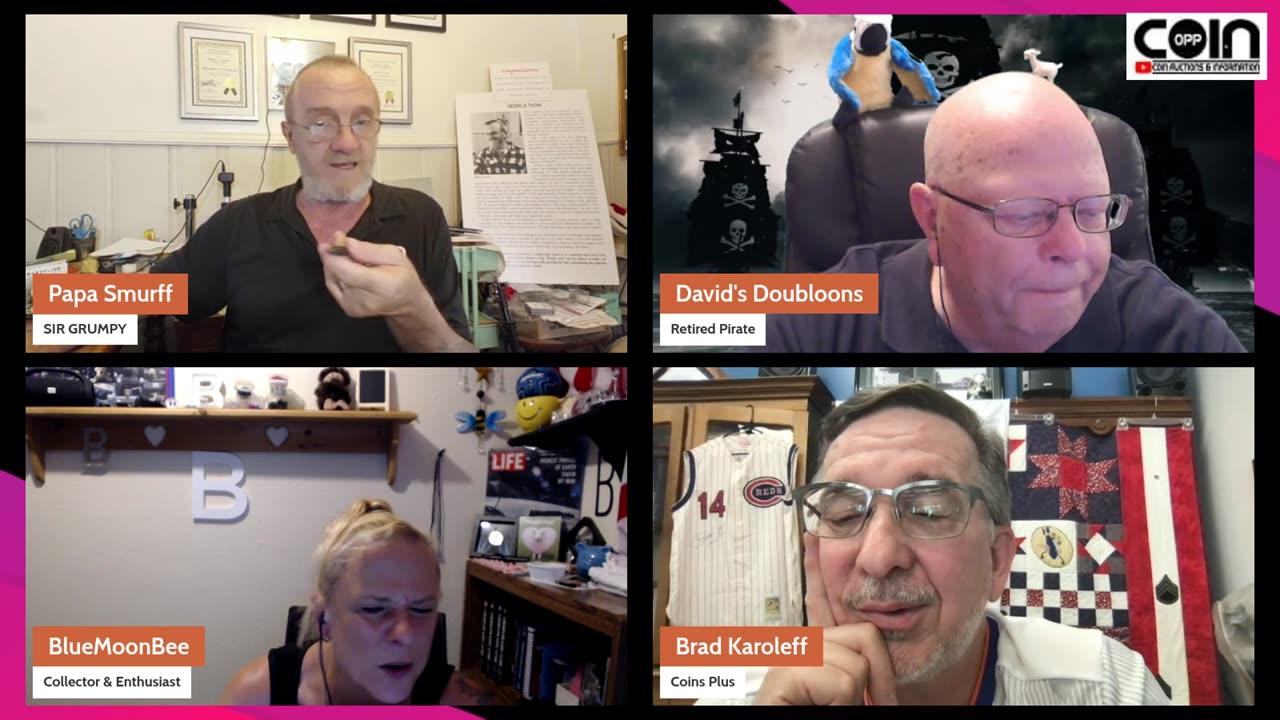72 COINTALK: Brad coin trivia with PRIZES Papa Smurf is ineligible for prizes
