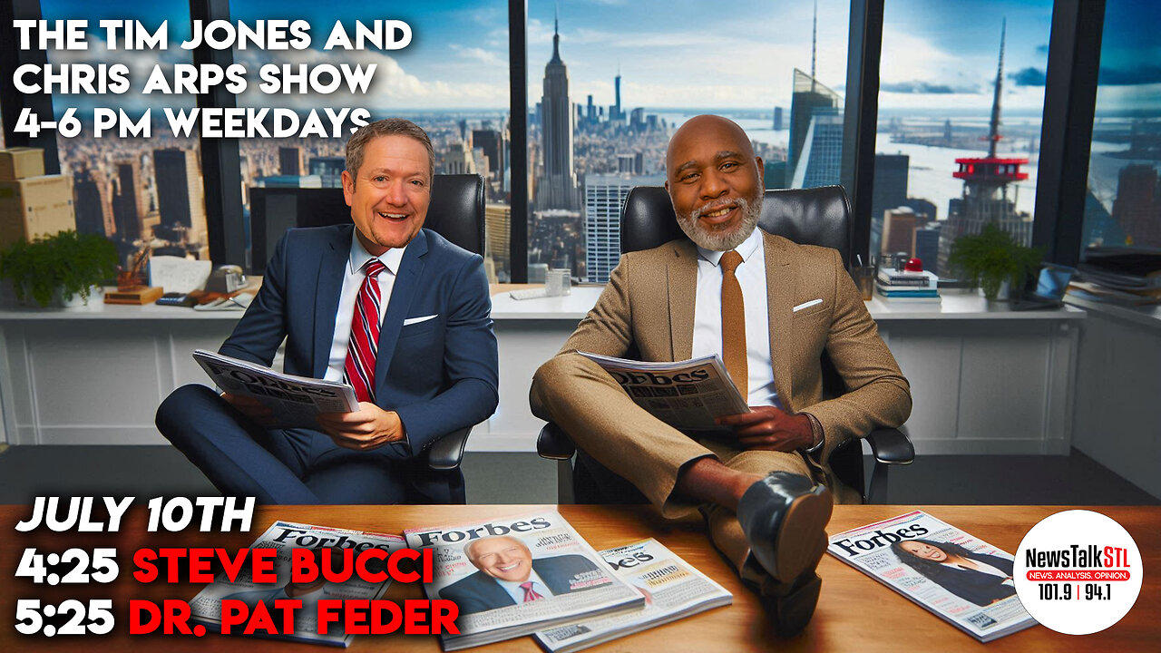 The Tim Jones and Chris Arps Show 07.10.2025 Steve Bucci | Dr. Pat Feder