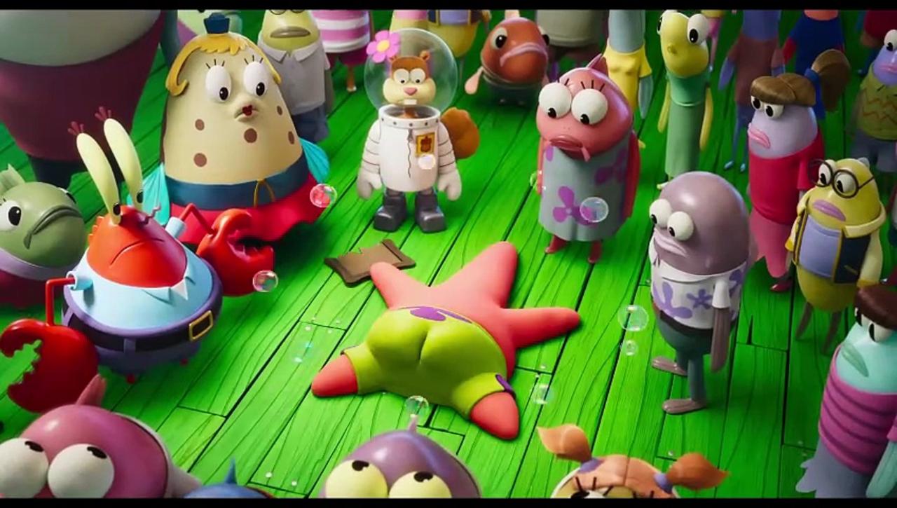 The SpongeBob Movie Search For SquarePants