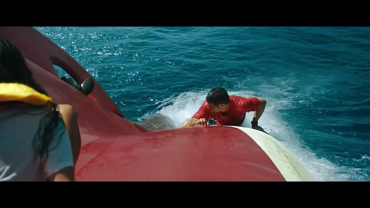 Jurassic World Rebirth Movie Clip - Swim Xavier