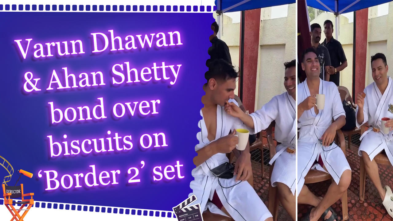 Varun Dhawan wraps up NDA schedule of ‘Border 2’ with tea and biscuits