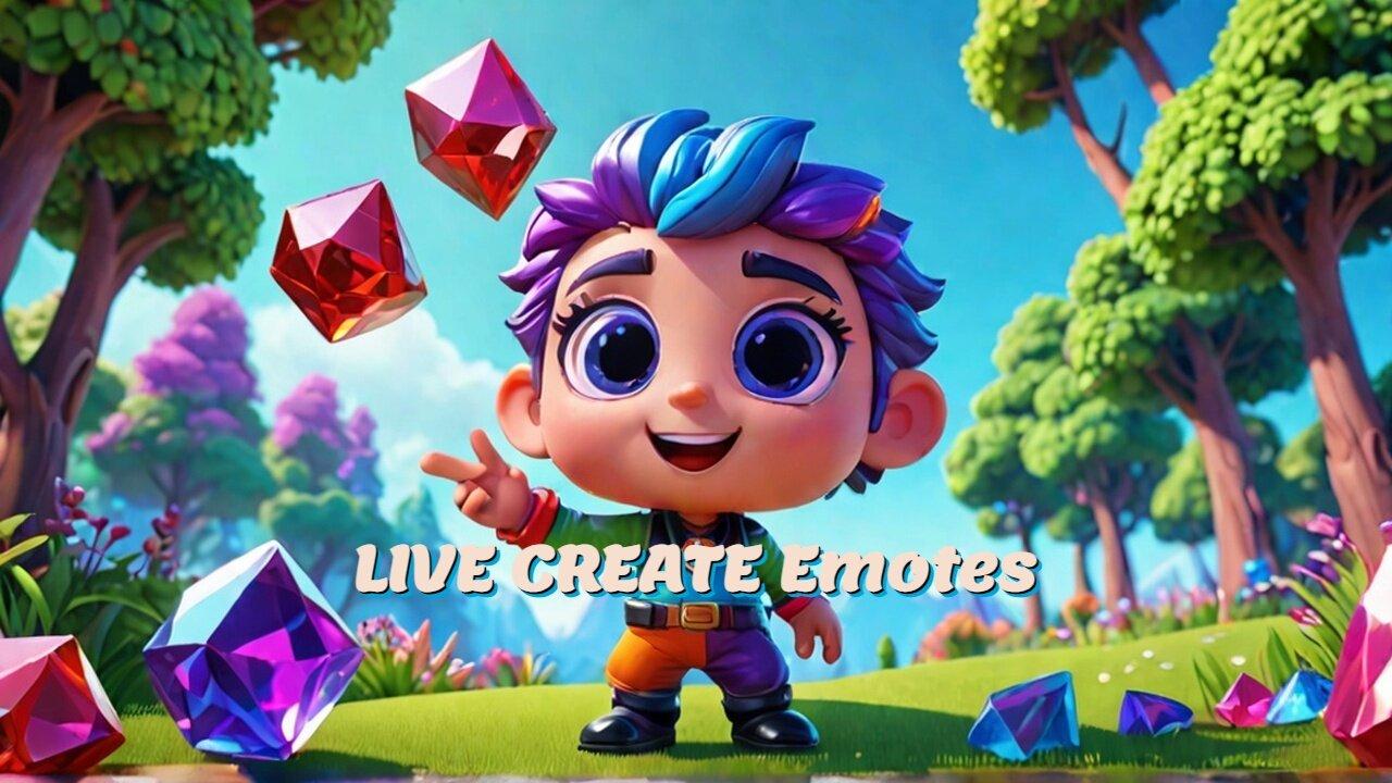 WATCH Me Turn NFT Parti Character INTO CUTE Emotes LIVE
