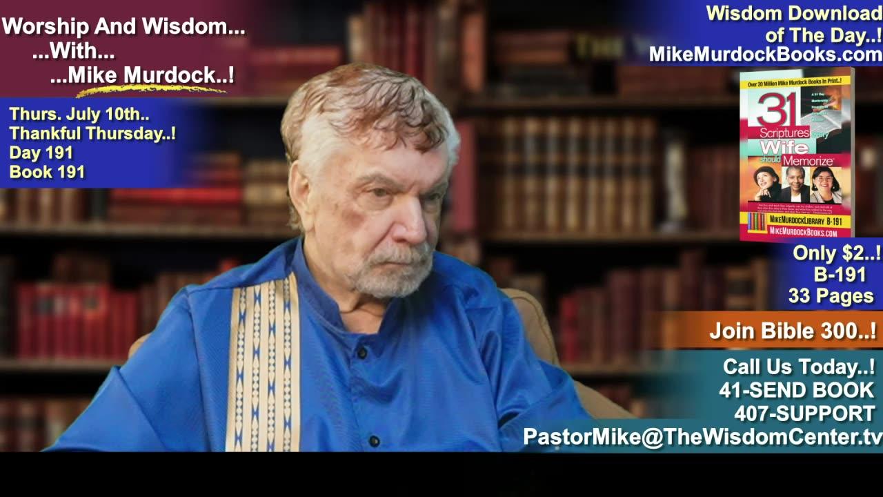 Re-Air: Worship And Wisdom With Mike Murdock..!!!