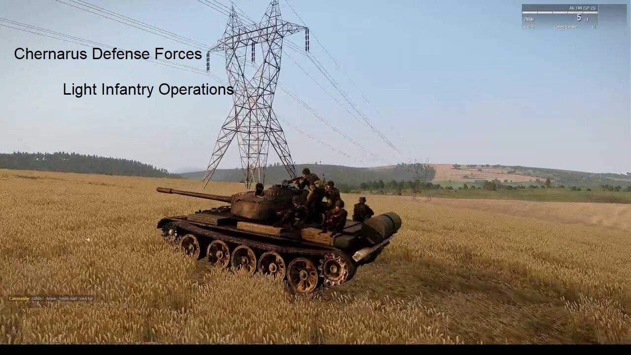 Arma 3: Chernarus Defense Forces Combat Operations in Werferlingen (OP2507-11-1)