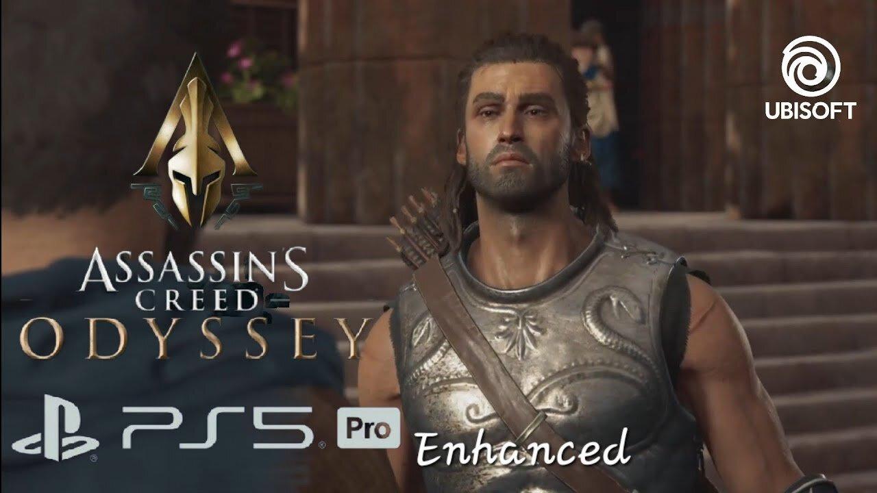 PS5 PRO Assassin's Creed Odyssey Walkthrough Gameplay Part 7 The Oracle, Infiltrates Cult of Kosmos