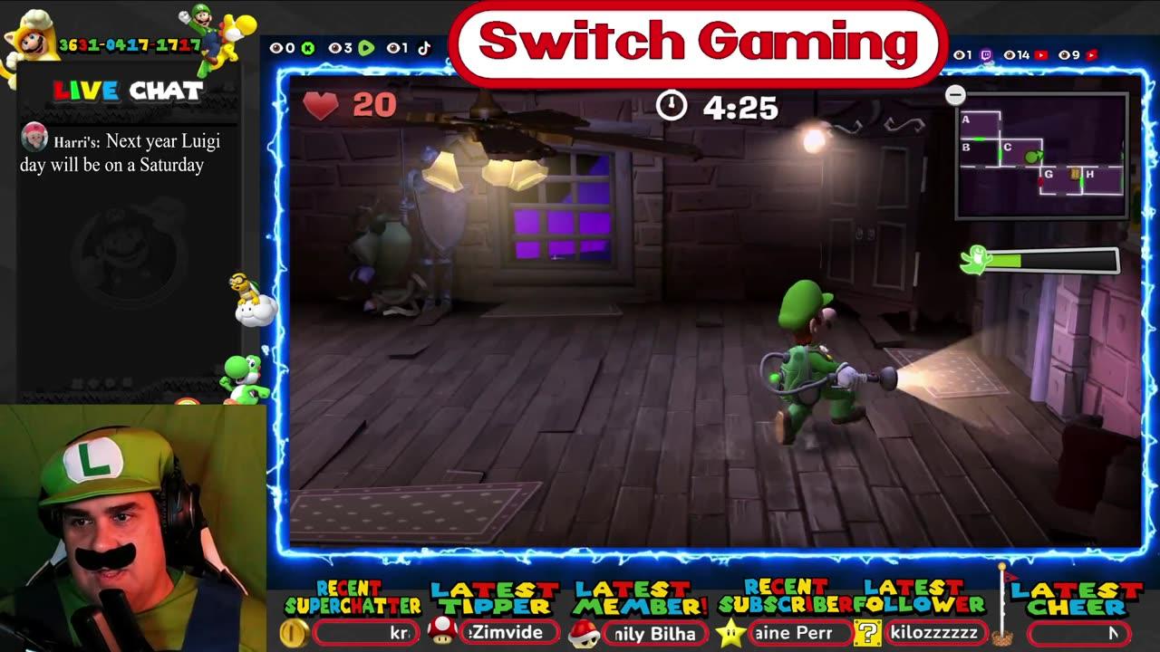 LUIGI TAKES OVER! 💚 Happy Luigi Day LIVE Stream