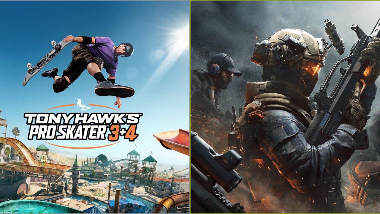 Delta Force WARFARE competition + Tony Hawk PS Gameplay | TONY HAWK PRO SKATER 3+4