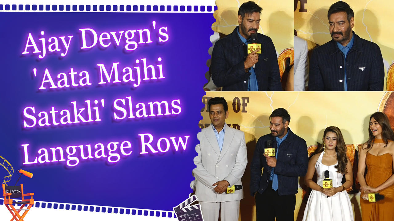 Ajay Devgn Breaks Silence on Hindi-Marathi Language Controversy with Famous Dialogue