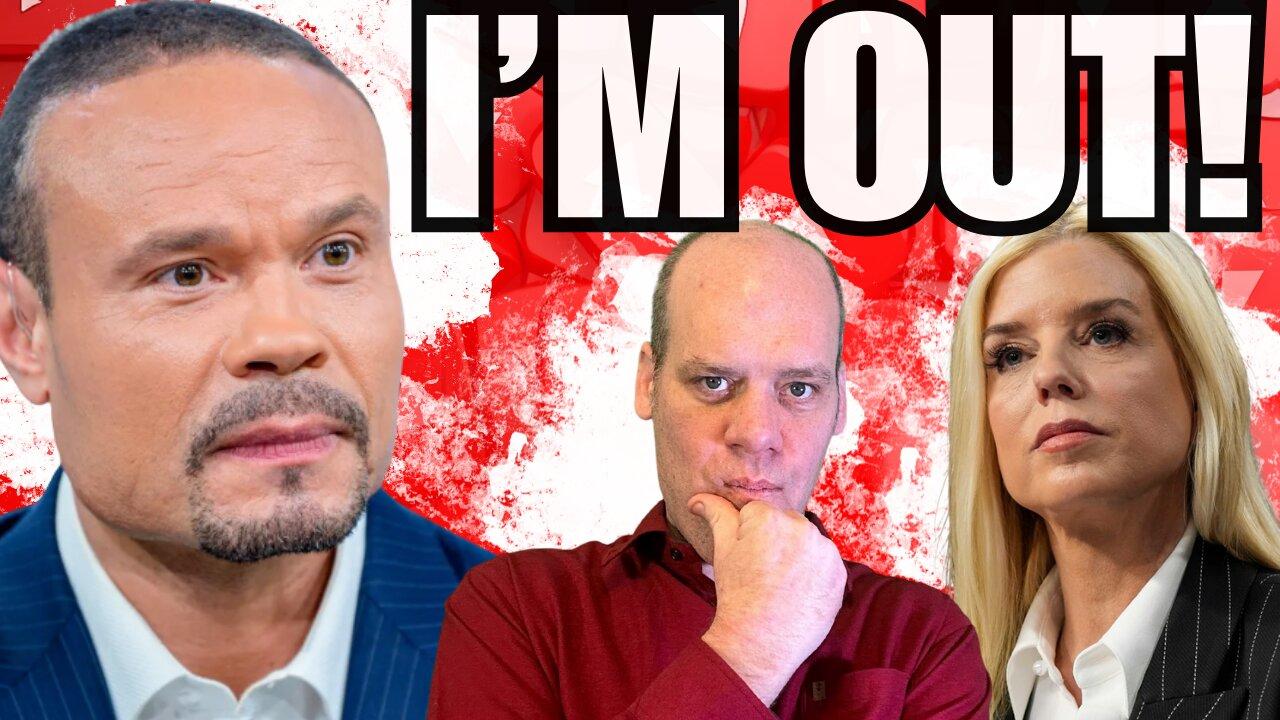 FBI Dan Bongino Threatens to QUIT If Bondi Doesn't Resign.