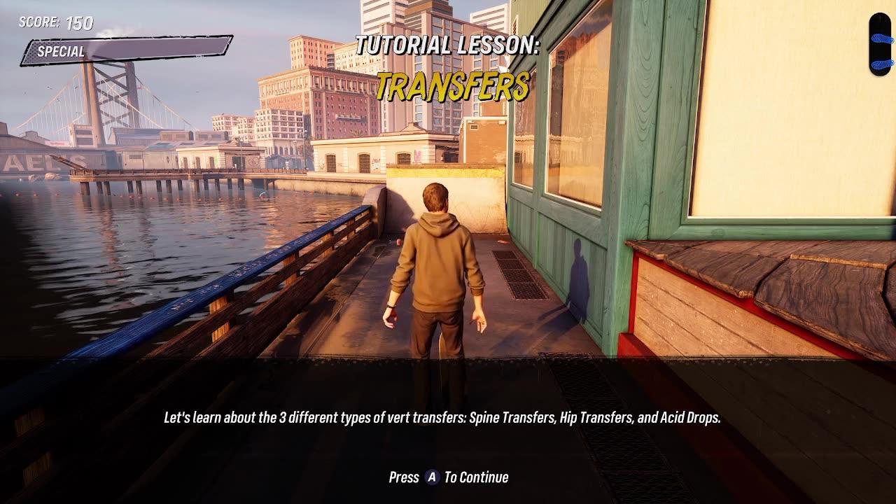 Becoming a pro skater in Tony Hawk's Pro Skater