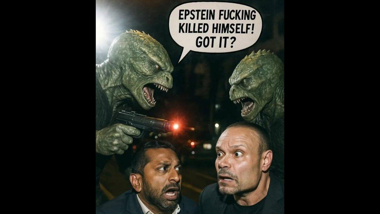 Dan Bongino gives the ol' "Double Barrel, Family Friendly" to the FBI over Epstein!