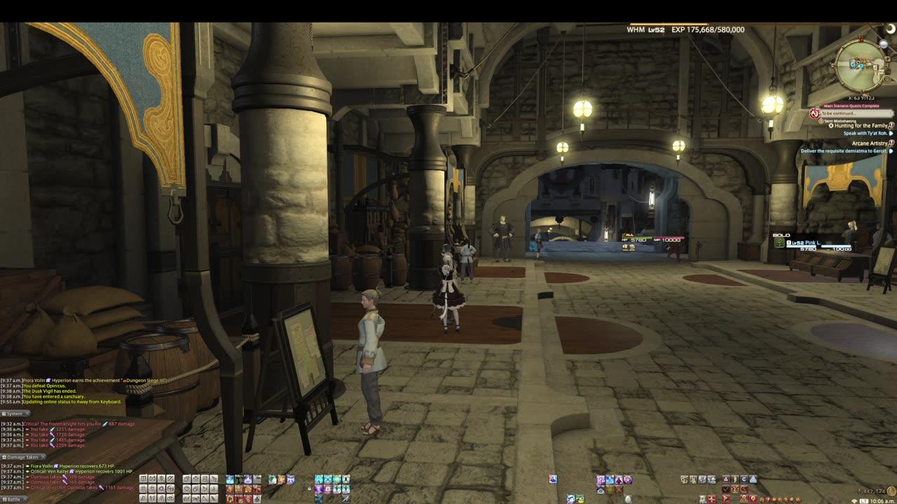 Roulettes | Leveling White Mage 50+ | All Classes 100 Achievement