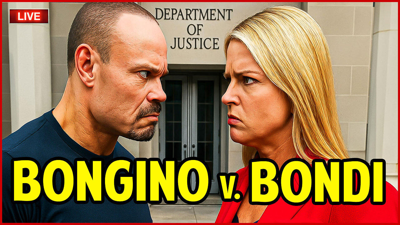 🔴 Bondi Is Out at DOJ! But Will Bongino Stay?!
