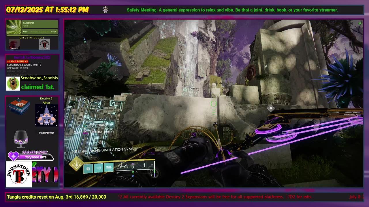 Destiny 2: 7-12-25 Thrilladrome is the Lost Sector. Void Surge.