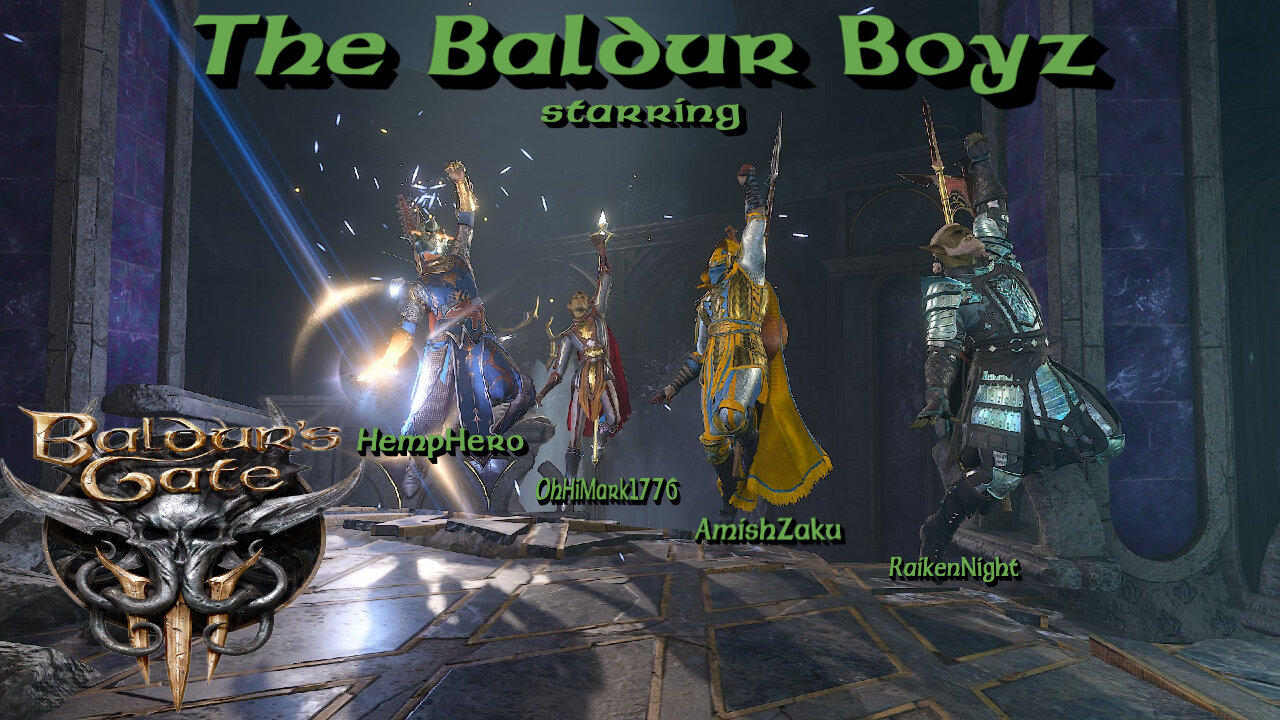 Baldur's Gate 3 episode # 7 starring AmishZaku OhHiMark and RaikenNight