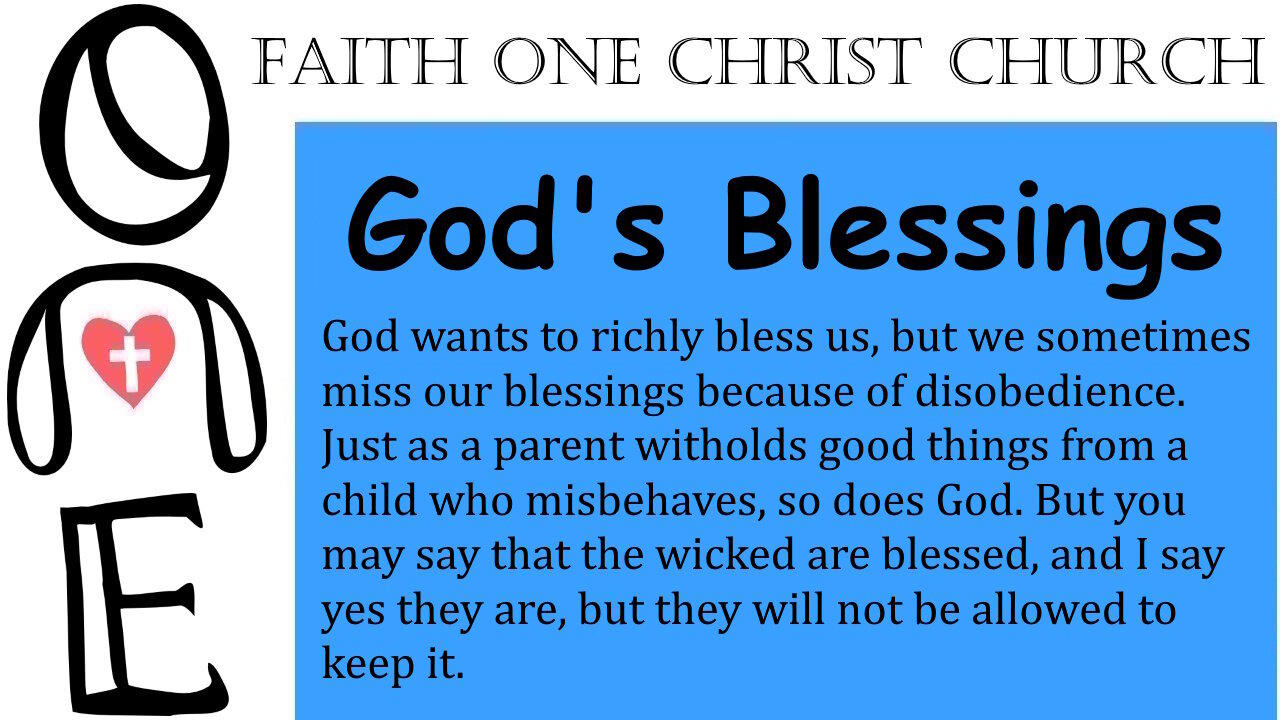 God's Blessings