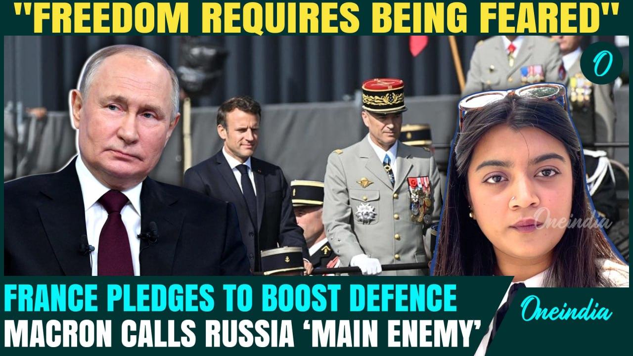 France Defence Boost: Macron Vows To Make France ‘Feared’, Calls for MASSIVE Military Surge