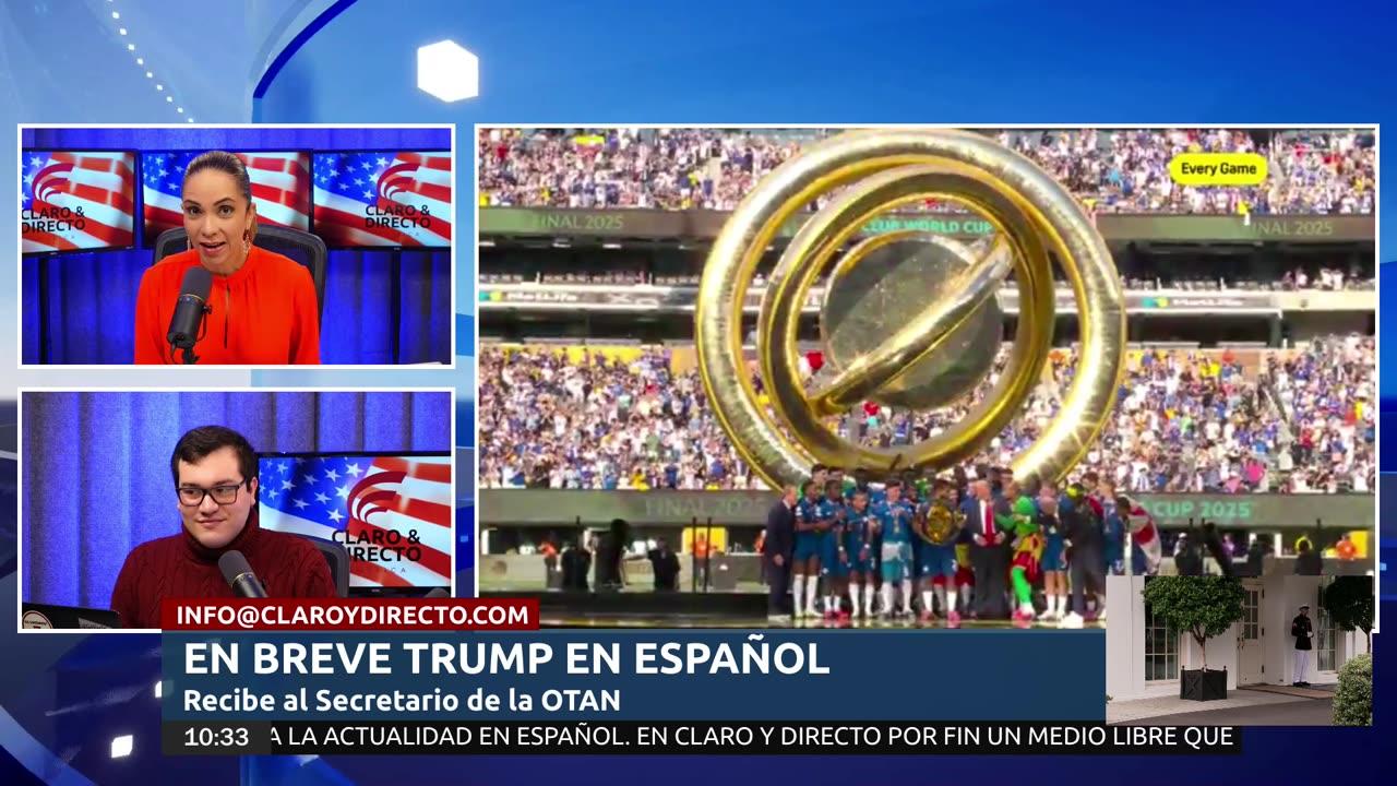 EN VIVO Y EN ESPAÑOL : Donald Trump recibe al Secretario de la OTAN/ Se le acabó la paciencia con Putin