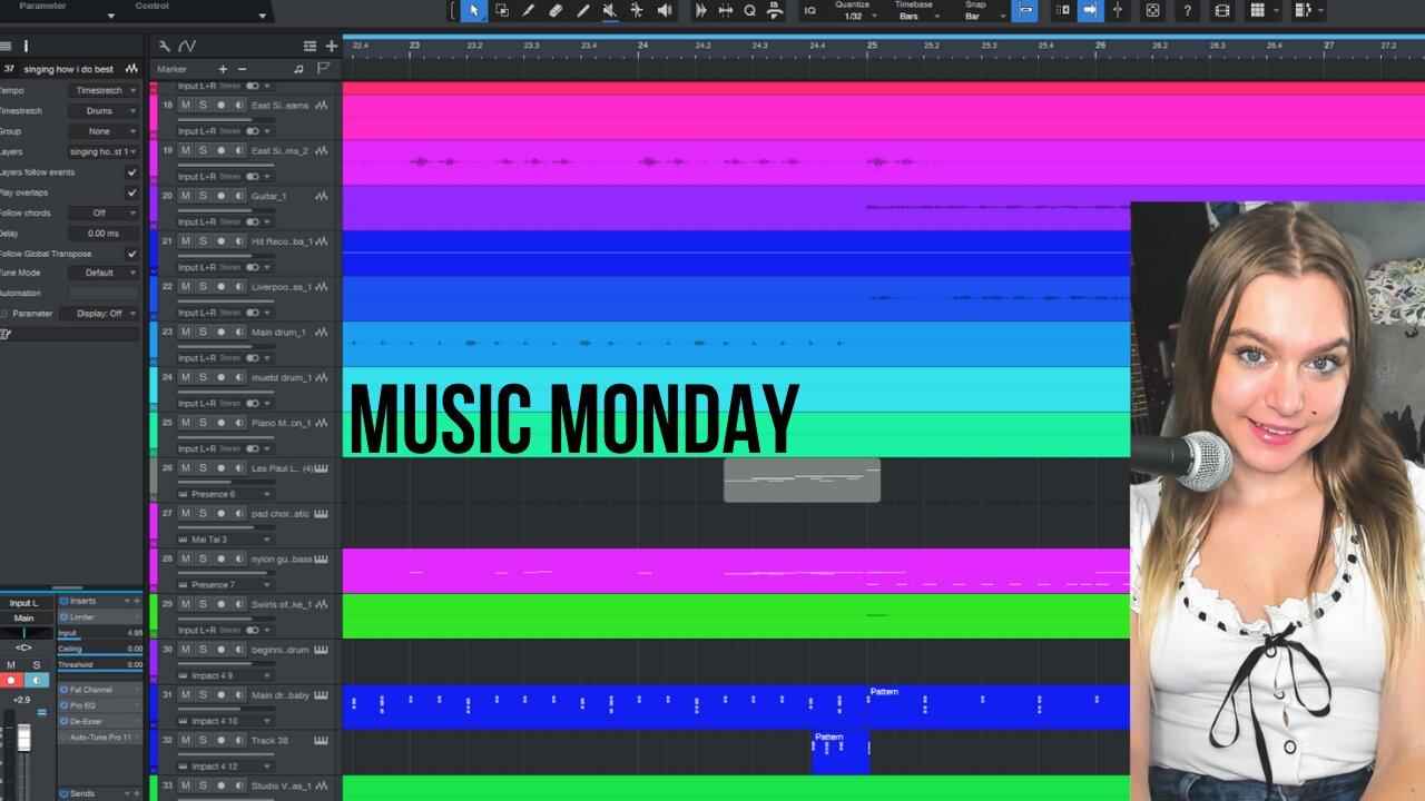 🎵 MUSIC MONDAY | Tracking & Editing Vocals - creating your new favorite song🎵