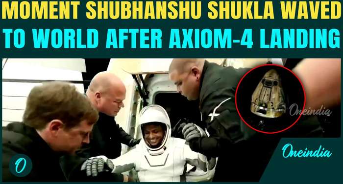 ‘India’s Space Hero Returns’: Shubhanshu Shukla SMILES as Historic AXIOM-4 Lands | Family Reacts