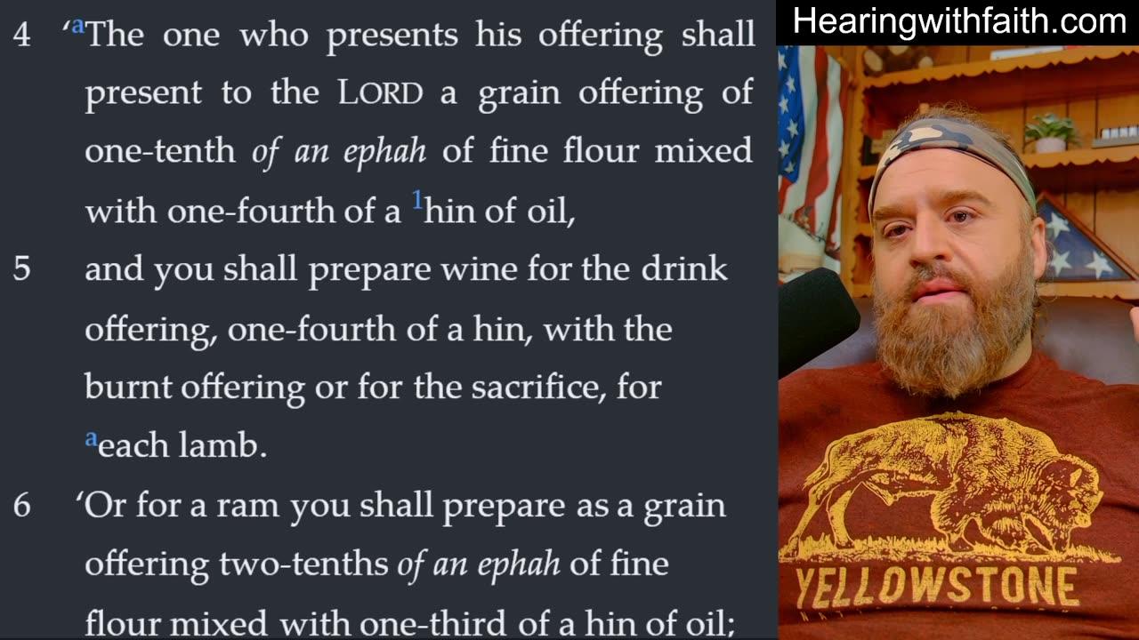 Numbers 15: Sacrifices and Surrender