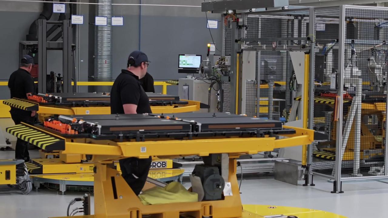 Insight Production Mercedes-Benz CLA Battery at Accumotive Kamenz