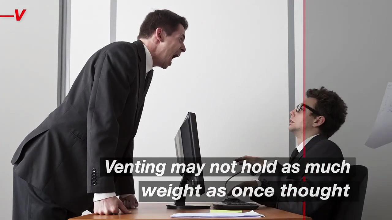 Venting Doesn’t Actually Reduce Anger, But Something Else Might Help Out With That