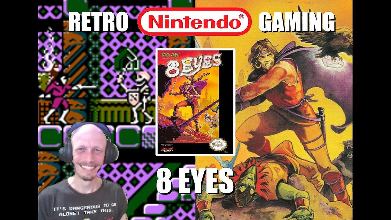 8 Eyes (NES): Find the 8 Gems for the Altar of Peace with BrightGaming in a wannabe Castlevania game