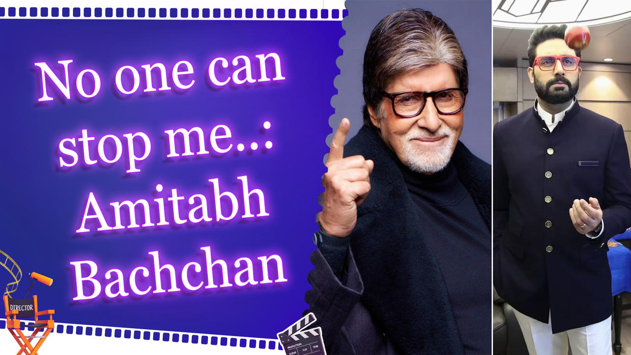 Big B to Abhishek Bachchan: You’re my son, no one can stop me from praising you