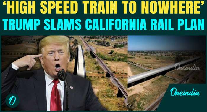 Trump AXES Funding for California Rail Project | SLAMS ‘Newscum’ Over $130B ‘Train to Nowhere’ Plan