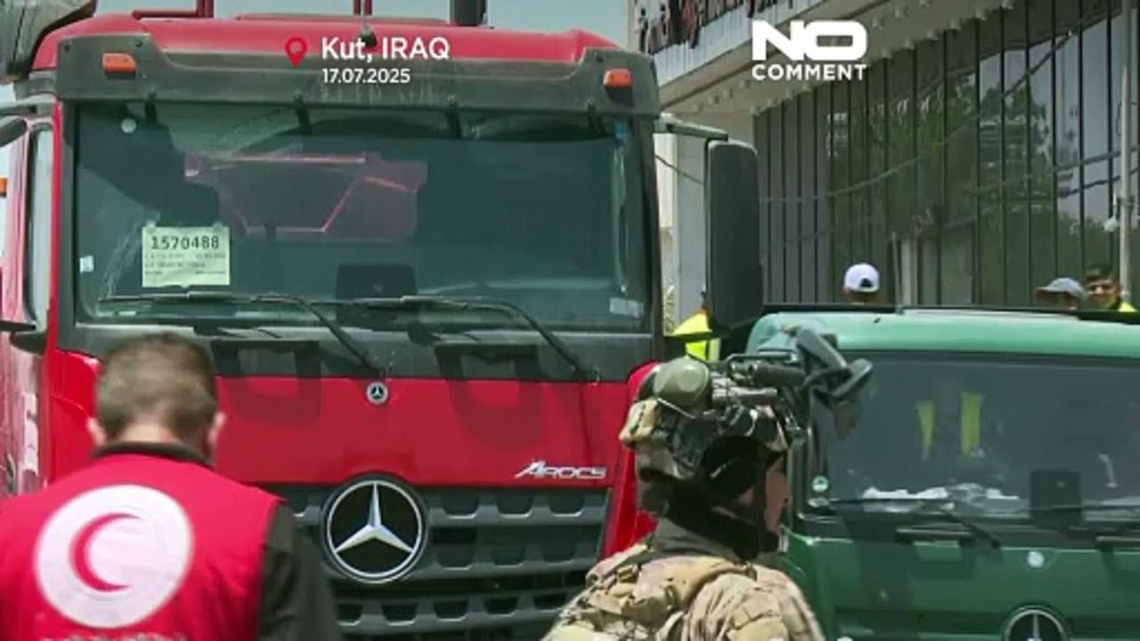 Newly opened mall in Iraq destroyed by fire, killing dozens