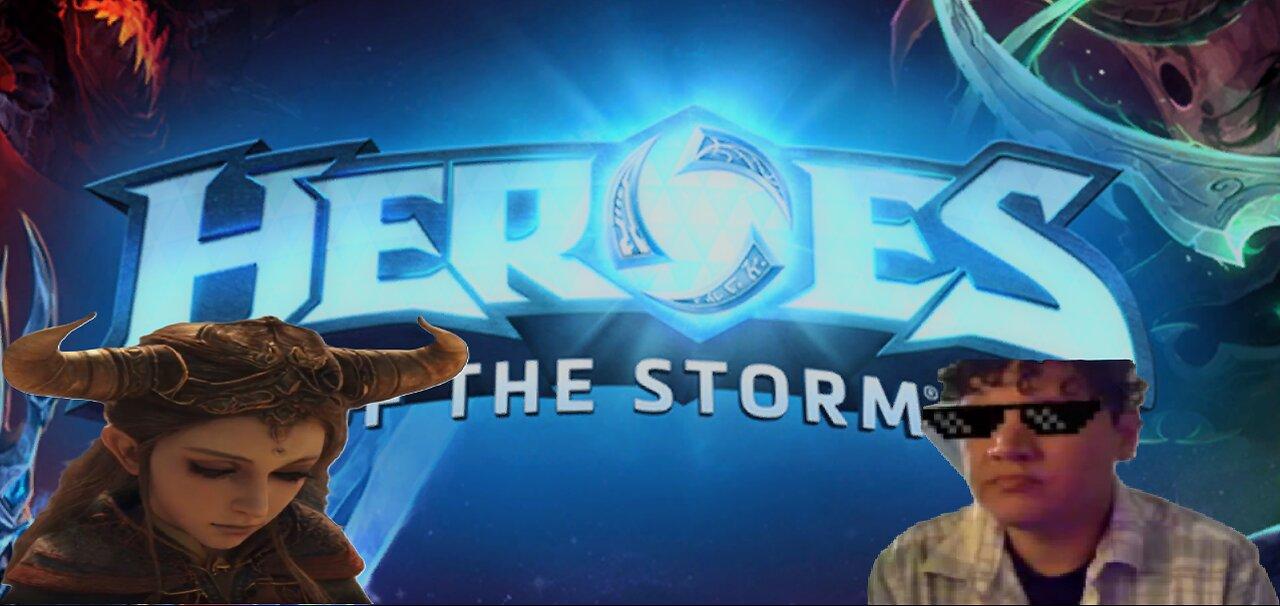 Heroes of the Storm NIGHT ! YES Bronze 2 ?!??!