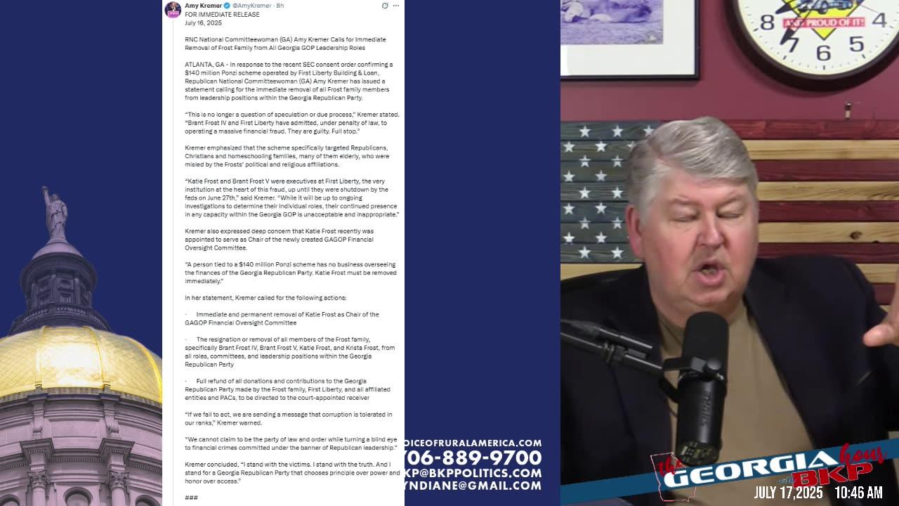 The Georgia Hour - REPLAY - July 17, 2025