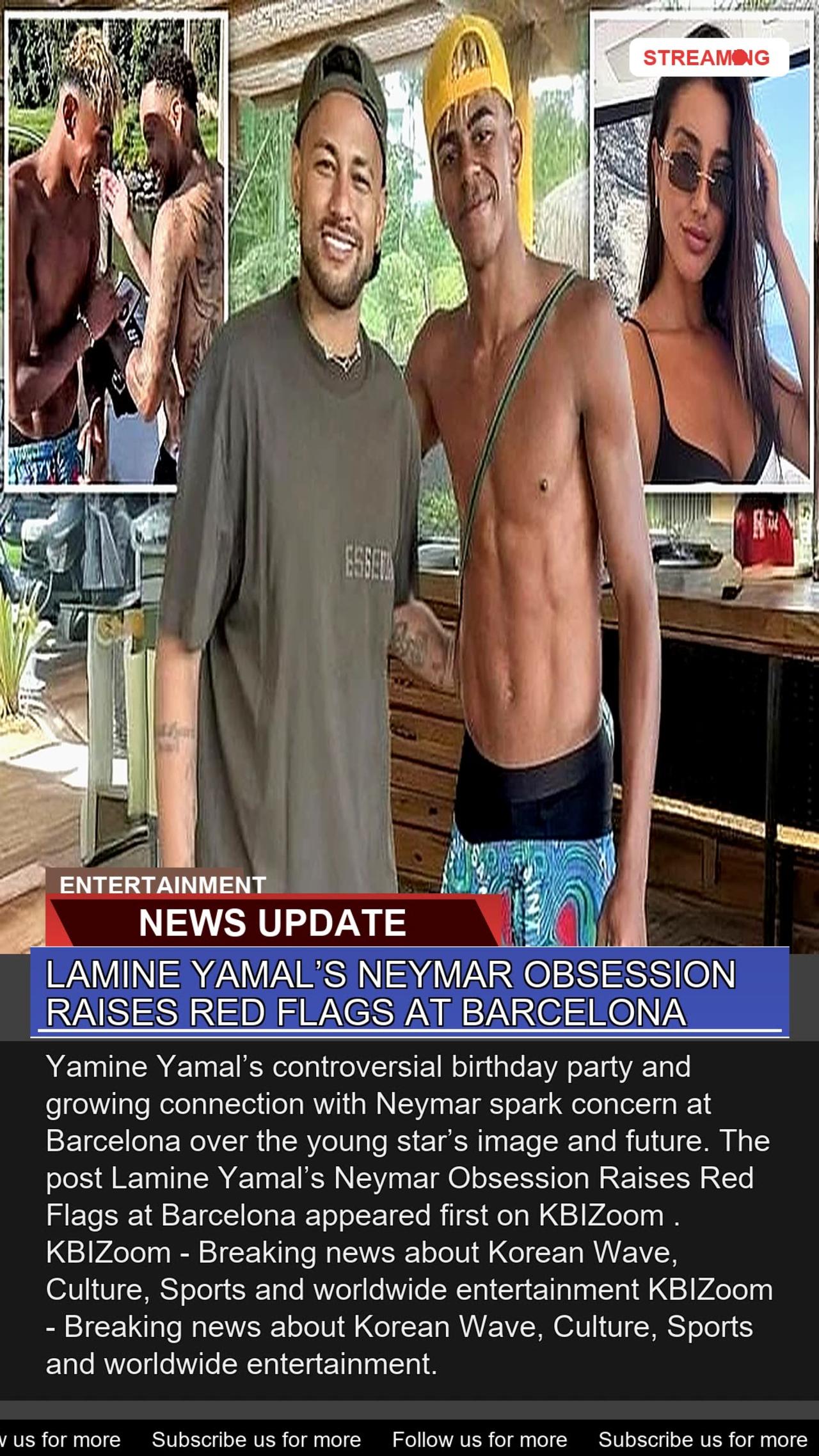 Lamine Yamals Neymar Obsession Raises Red Flags a