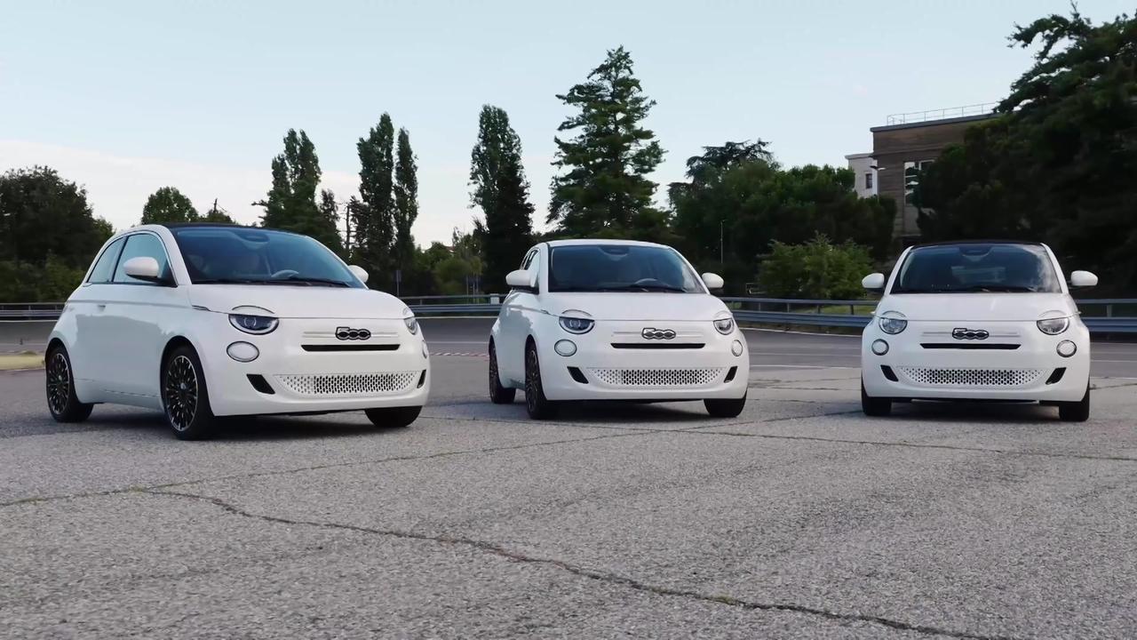 New Fiat 500 Hybrid Design Preview - Mirafiori Track
