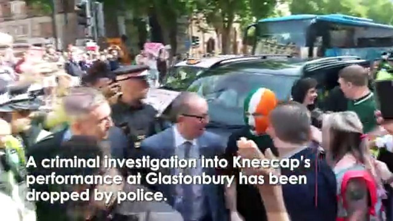 Kneecap face ‘no further action’ over Glastonbury show