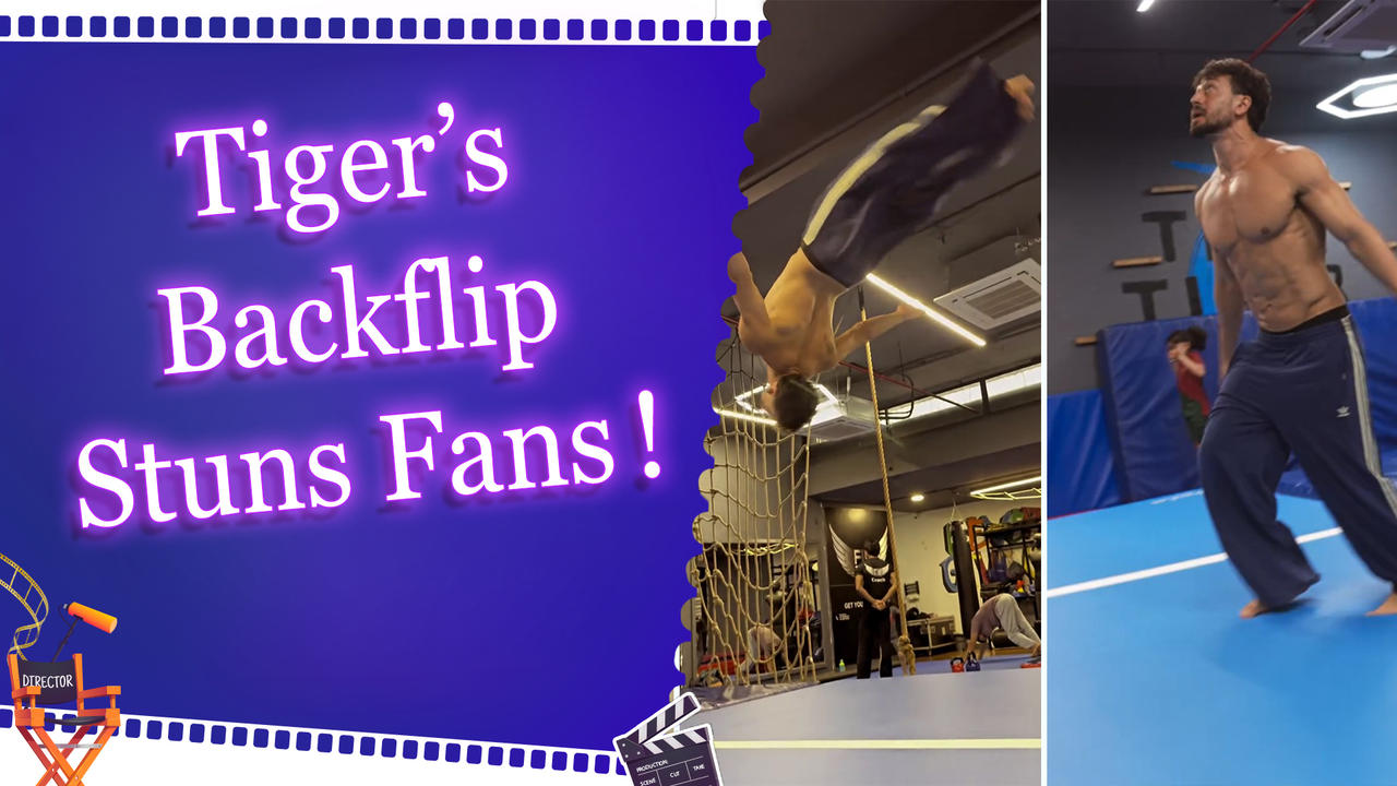 Tiger Shroff’s daring backflip goes viral, hints Baaghi 4 coming soon!