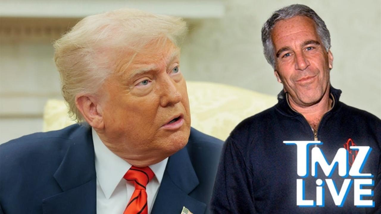 Donald Trump Blasts WSJ Epstein Birthday Letter Report | TMZ Live