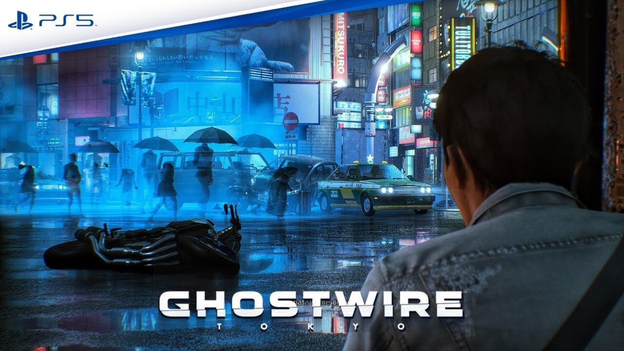 Ghostwire Tokyo Gameplay | PS5 | Realistic ULTRA Graphics | 60FPS HDR