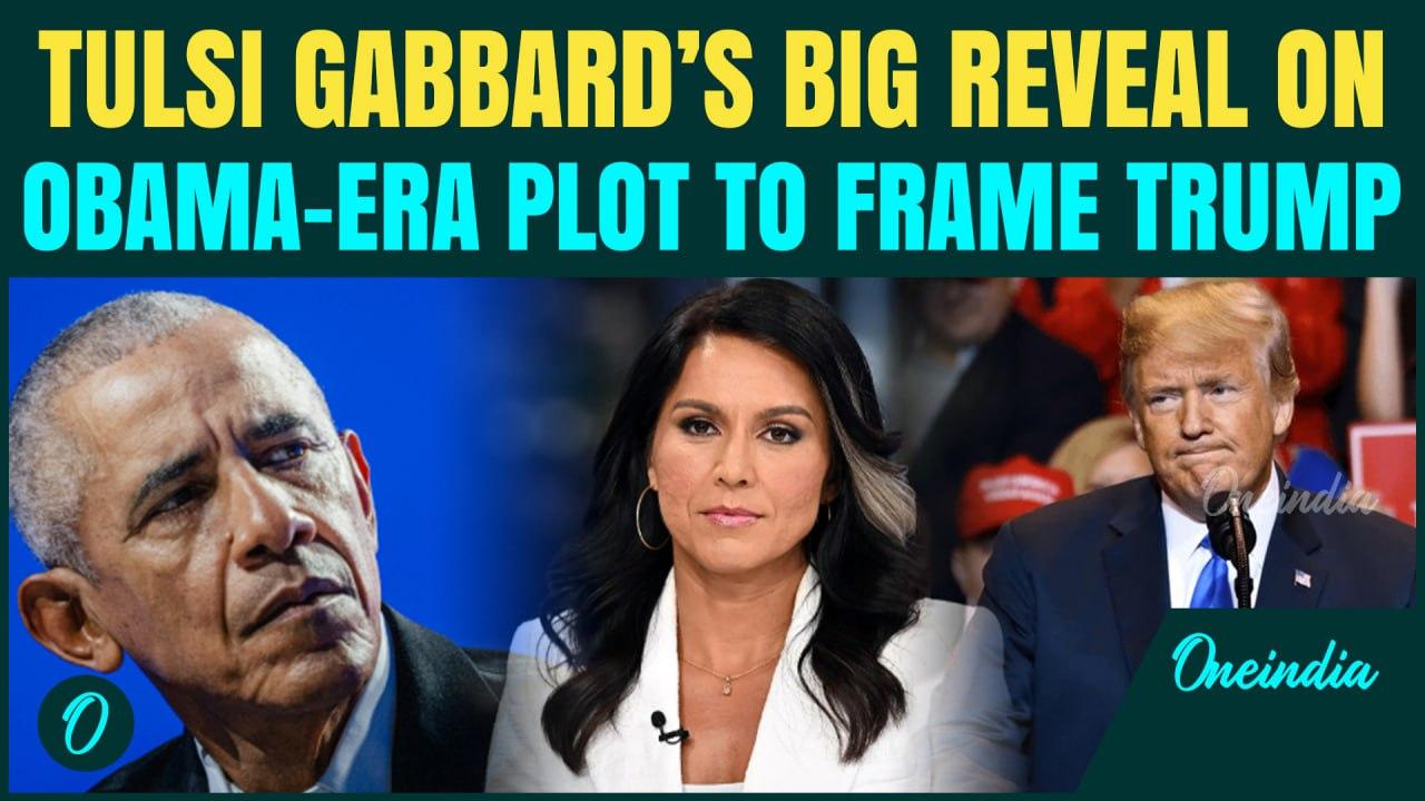 Tulsi Gabbard EXPOSES Obama Coup Plot To Frame Trump Using Fake Russiagate Intel | Details