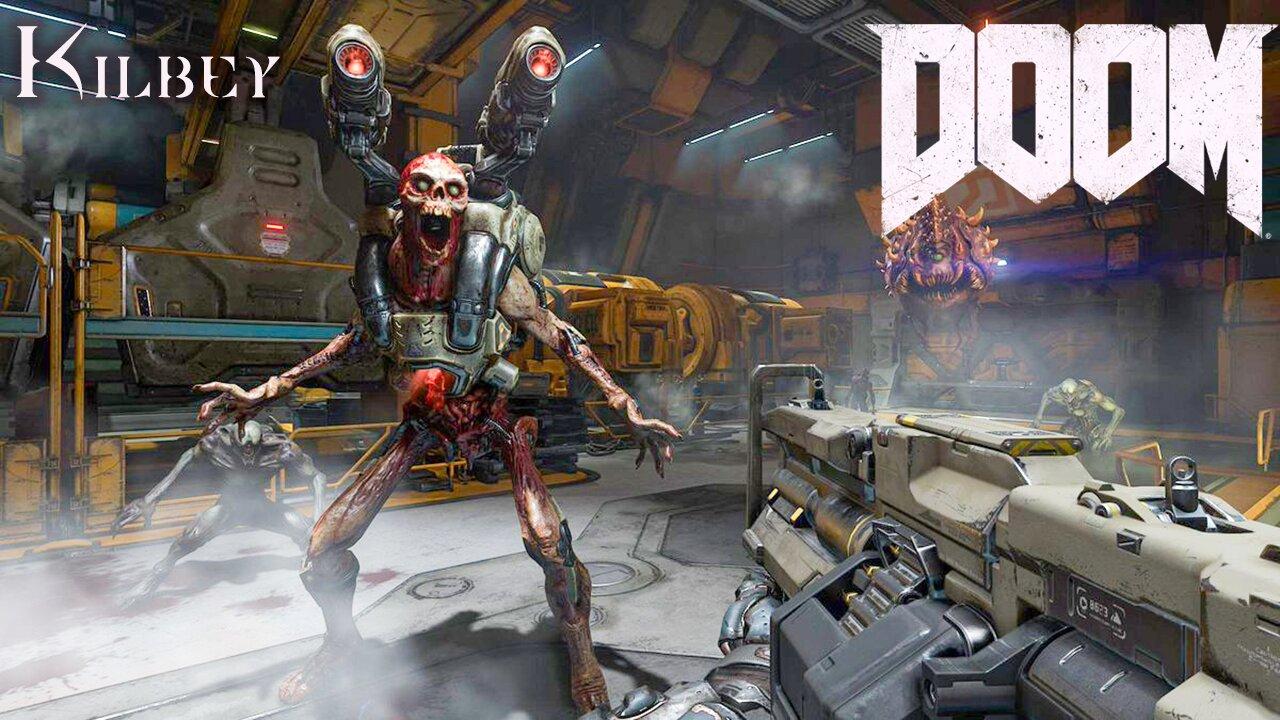 Geezer's Fury Unleashed: Blasting Demons in Doom 2016 Like It's 1993... But With Arthritis!