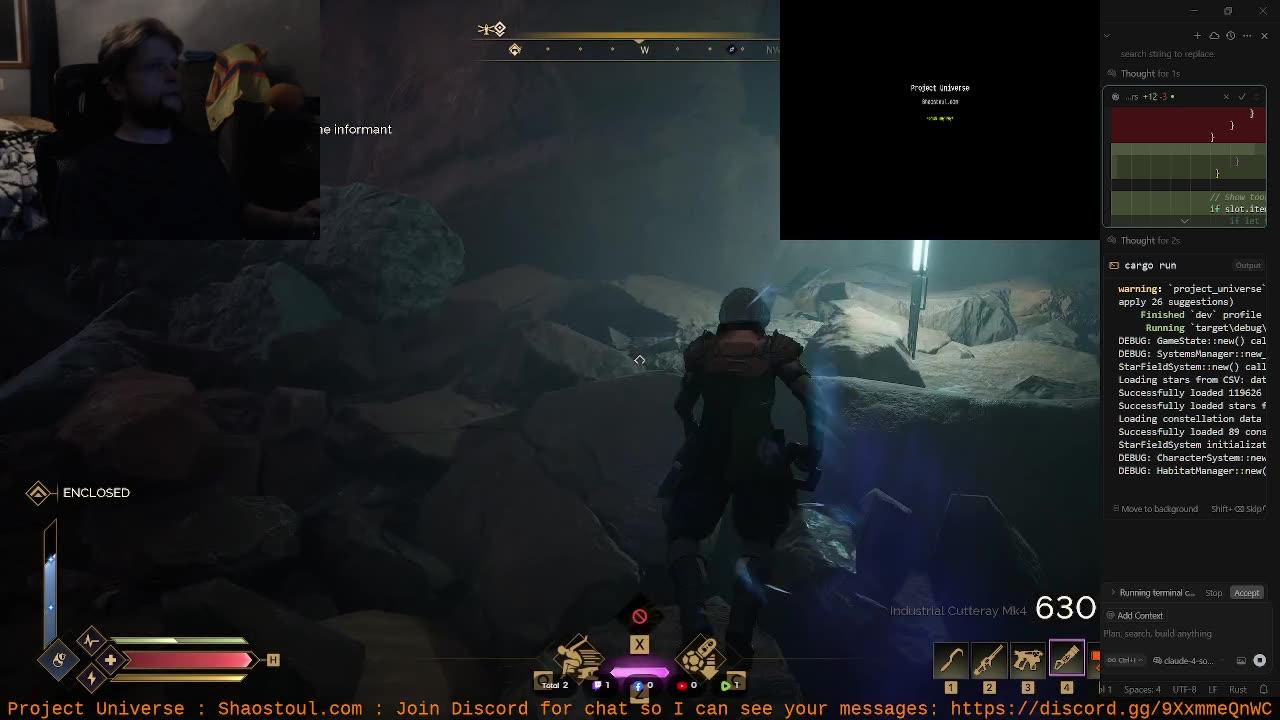 Project Universe game dev in Cursor and Dune Awakening