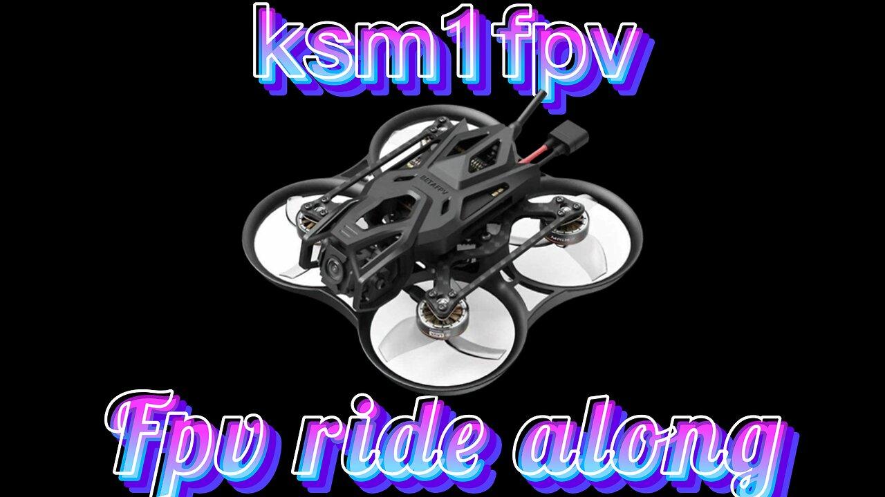 FPV drone ride along