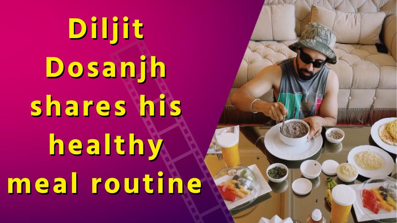 Diljit Dosanjh says 'Yo Chat' as he drops a glimpse of his nutritious meal
