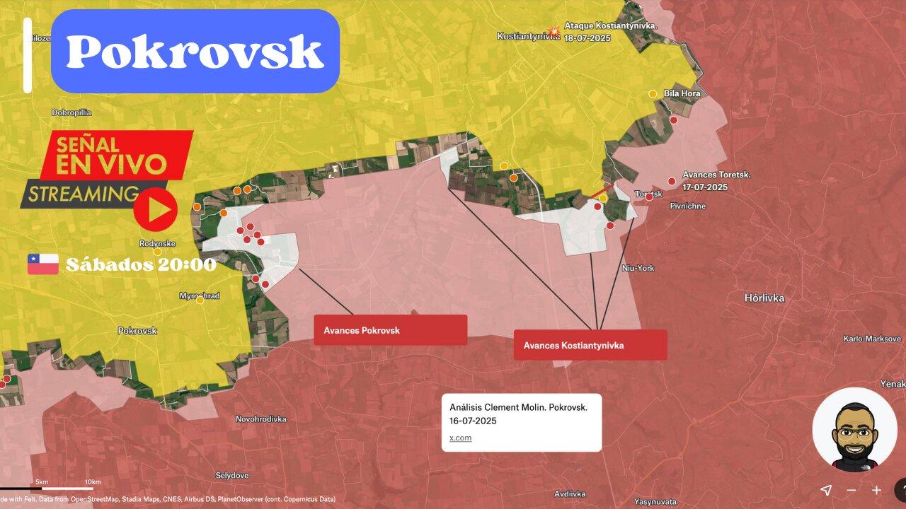 [DIRECTO] Guerra de Ucrania | Problemas en axis de Pokrovsk !