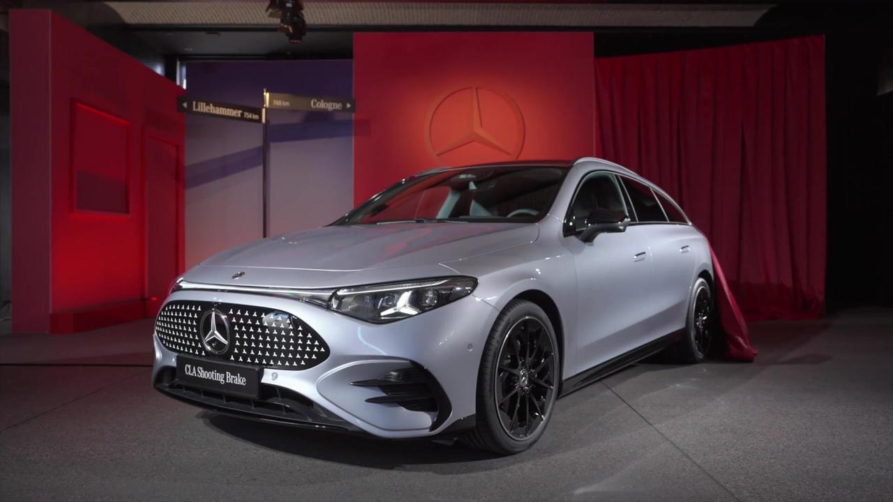 Mercedes-Benz CLA 250+ Shooting Brake with EQ technology Design Preview